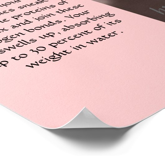 Poster "Chimie et boucles" (Coin)