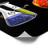 Poster Chimie Science Vous Réagissez De Manière Drôle (Coin)