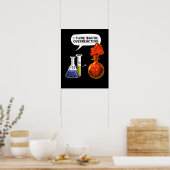 Poster Chimie Science Vous Réagissez De Manière Drôle (Cuisine)