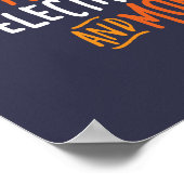 Poster Chimie Scientifique Drôle Univers Fait De Morons (Coin)