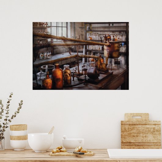 Poster Chimiste - La Toujours (Cuisine)