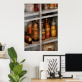 Poster Chimiste - Laboratoire des saveurs (Bureau à domicile)