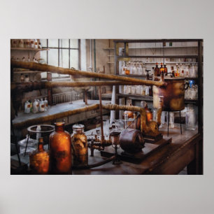 Poster Chimiste - L'alambic