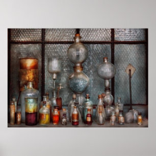 Poster Chimiste - L'appareil