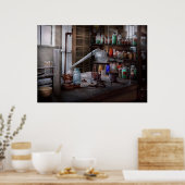Poster Chimiste - Ma cornue est meilleure que la vôtre (Cuisine)