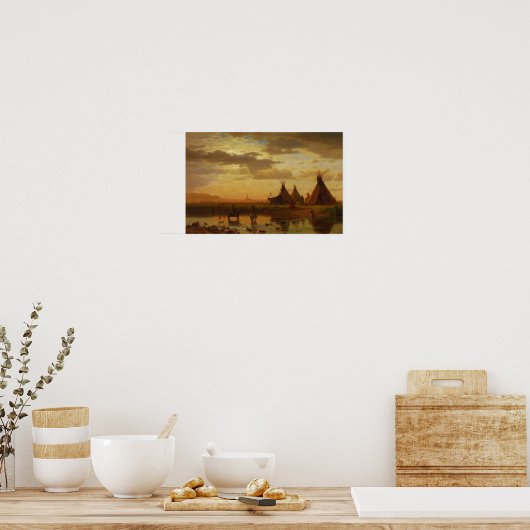 Poster chimney rock (Cuisine)