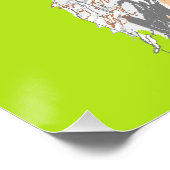 Poster Chimpanzé (Coin)