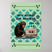 Poster chimpanzé (Devant)