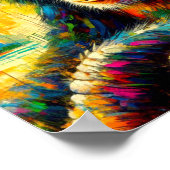 POSTER CHIMPANZEE COMMUN 7 (Coin)