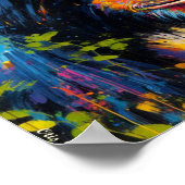 POSTER CHIMPANZEE COMMUN 9 (Coin)