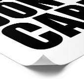 Poster China Dont Care  (Coin)