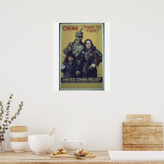 Poster China-First_to_Fight_Propaganda (Keuken)
