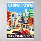 Poster Chinatown San Francisco (Devant)