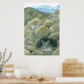 Poster Chinchillas en pleine nature (Cuisine)