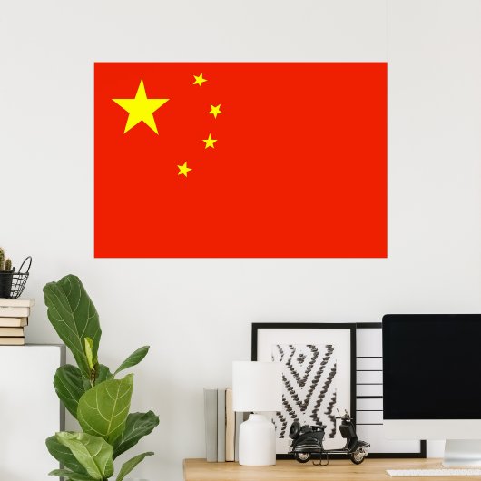 Poster Chine (Bureau à domicile)