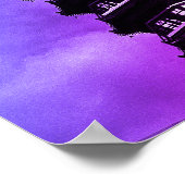 Poster Chine Ancien Canton la pagode fleurie (Coin)