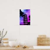 Poster Chine Ancien Canton la pagode fleurie (Cuisine)