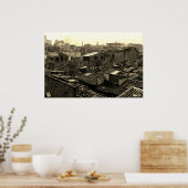 Poster Chine Ancienne ville de Canton (Cuisine)