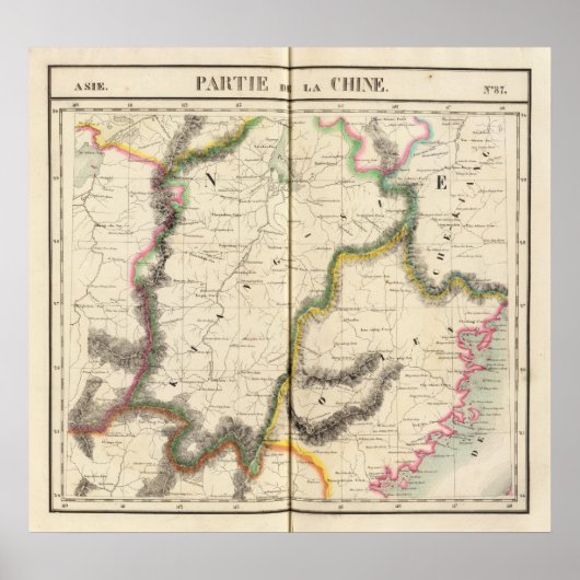 Poster Chine, Asie 87 (Devant)