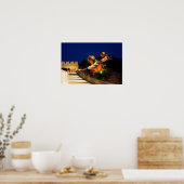 Poster Chine, Badaling, Grande Muraille, vue de (Cuisine)