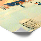 Poster Chine Cité interdite voyage vintage (Coin)