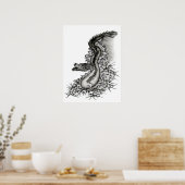 Poster Chine-Drache (Cuisine)