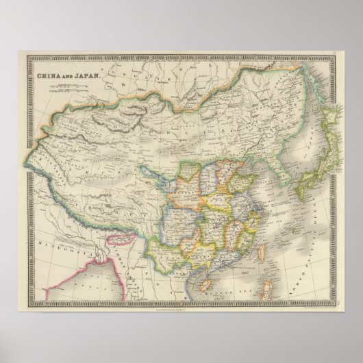 Poster Chine et Japon (Devant)