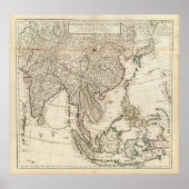 Poster Chine, Inde, Asie (Devant)