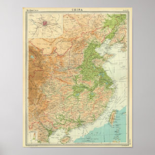 Poster Chine Pékin
