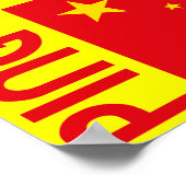 Poster Chine Ping Pong (Coin)