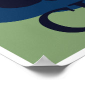 Poster Chine Vintage voyage Panda (Coin)