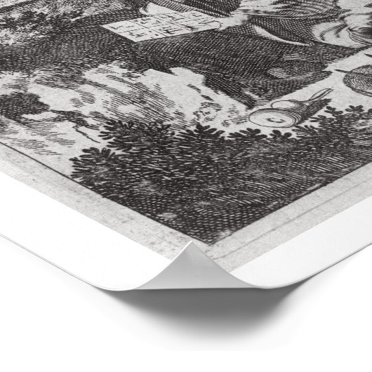 Poster Chinese Holy Men, illustration de la description (Coin)