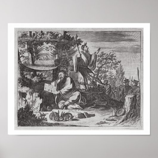 Poster Chinese Holy Men, illustration de la description (Devant)