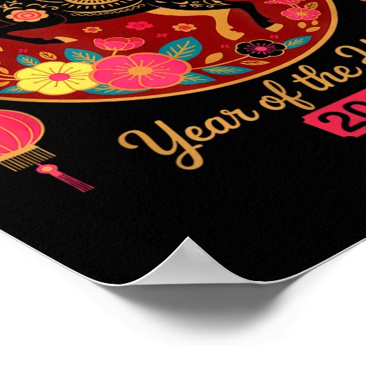 Poster Chinese New Year 2026 Year Of-the Horse (Coin)