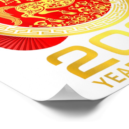 Poster Chinese New Year 2026 Year Of The Horse Lunar Zodi (Coin)