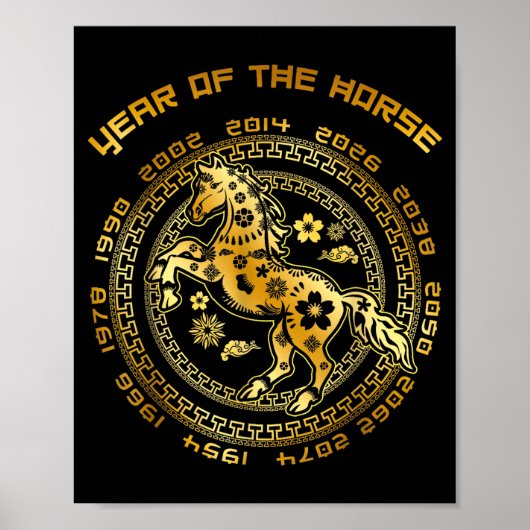 Poster Chinese New Year Lunar New Year 2026 Year Of The H (Devant)