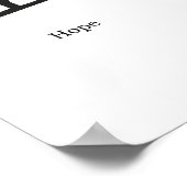 poster "Chinese symbolen" (Hoek)