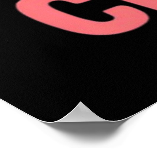 Poster Chinga La Migra Chinga Tu Maga Funny Arc en ciel (Coin)