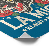 Poster Chinga la migra pour le fascisme de l'immigration  (Coin)