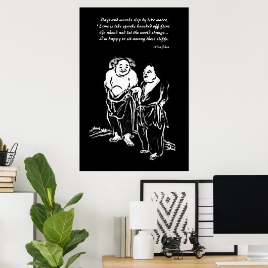 Poster chinois (Bureau à domicile)