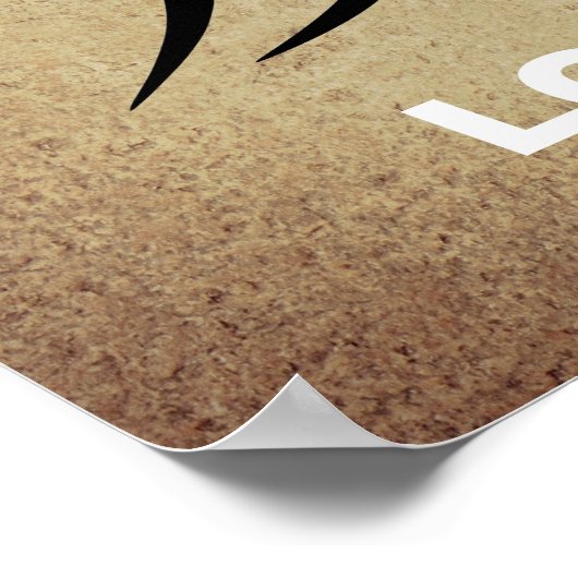 Poster chinois-675124 CHINOIS LOVE SYMBOL CARACTÈRE EXPRE (Coin)