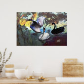 Poster Chinois Aquarelle Style Swanter (Cuisine)