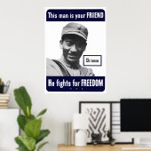 Poster Chinois — Cet Homme Est Votre Ami (Bureau à domicile)