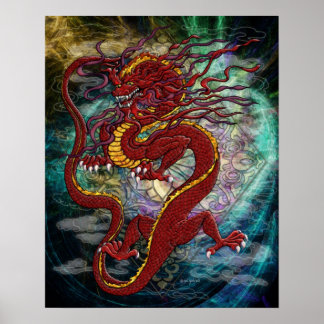poster chinois Dragon