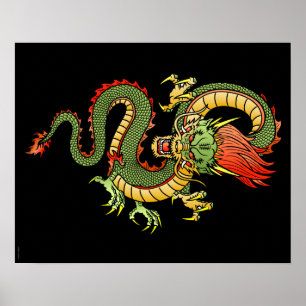 Poster chinois Dragon 09