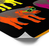 Poster chinois du Nouvel An du Cochon Pop Gold S (Coin)