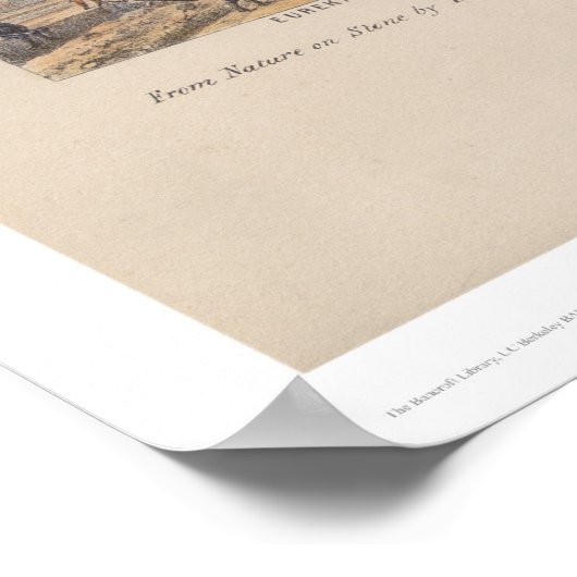 Poster Chinois, Tolumne [sic] Comté (1300) (Coin)