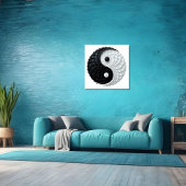 Poster chinois Yin Yang sur la dualité énergétique