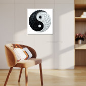 Poster chinois Yin Yang sur la dualité énergétique