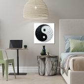 Poster chinois Yin Yang sur la dualité énergétique